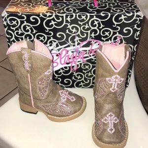 Blazin Roxx Style Gracie Toddler Cowgirl Boots